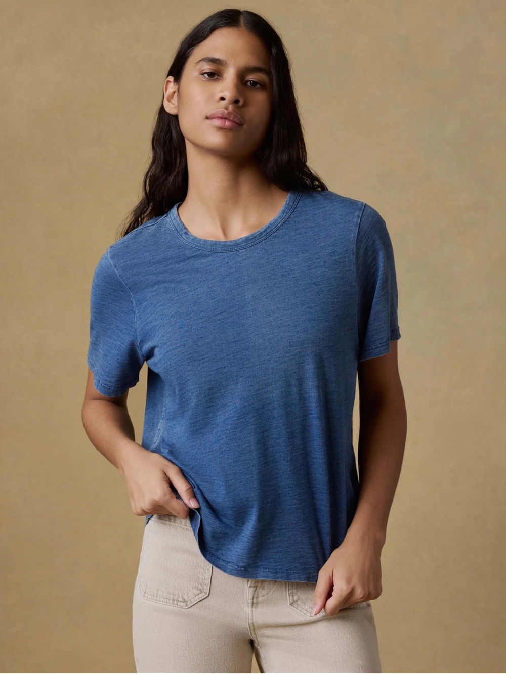 Faherty Sunwashed Regenerative Short Sleeve Tee